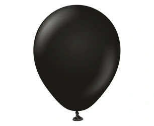 Balony czarne 100szt - Godan