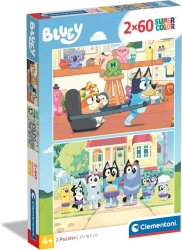 Puzzle 2w60 Super Kolor Bluey - Clementoni
