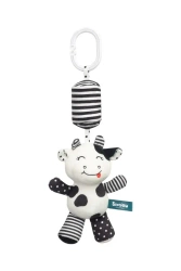 Black&White Zawieszka do wózka Krówka - Sensillo