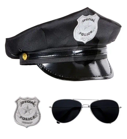 Zestaw akcesoriów Policjanta - Widmann