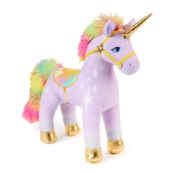 Unicorn Academy. Pluszowy jednorożec Wildstar z dźwiękami, 38 cm - Spin Master