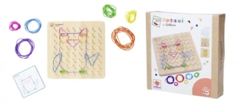 Montessori Tablica geometryczna - Eichhorn