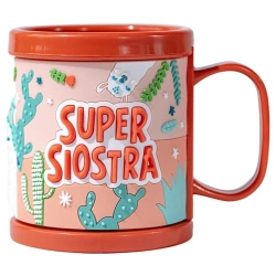 Kubek dla dziecka 3D Super Siostra - Be-Happy Gifts