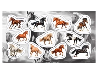Naklejki Konie 2.0 - Ranok-Creative