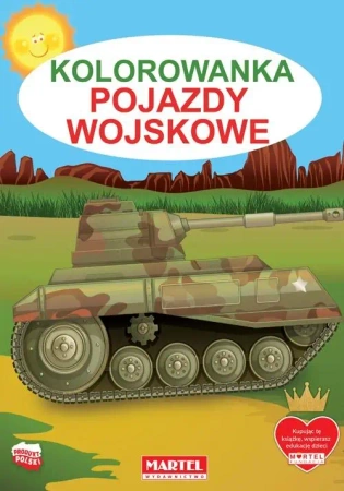 Kolorowanka Pojazdy wojskowe - Jarosław Żukowski