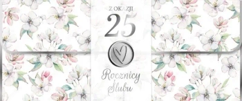 Karnet Rocznica Ślubu 25 - Armin Style