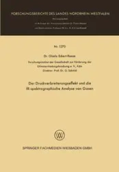 Der Druckverbreiterungseffekt und die IR-spektrographische Analyse von Gasen - Gisela Eckert-Reese