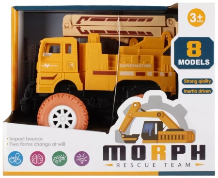 Auto ciężarowe Robot 2w1 20x16x11 Mc Wb 36/72