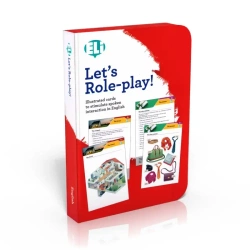 Gra językowa Angielski Let's Role-play! - zabawa w odgrywanie ról - karty do konwersacji - ELI
