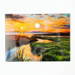 Paczka Teczka A6 kopertowa PP Rzeka 5 szt. - Narcissus