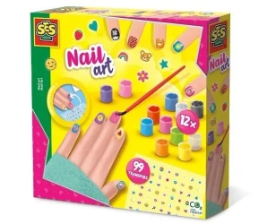 Zdobienie paznokci z naklejkami - SES