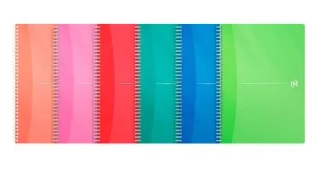 Kołozeszyt A4/90K linia My Colours (5szt) OXFORD