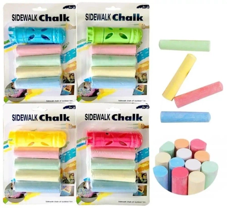 Kreda kolorowa 4szt - Trifox