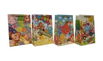 Torebki prezentowe T4-122 Dzieci 10 sztuk - PAW S.C.