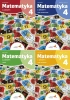 Matematyka z plusem 4 Podręcznik + ćwicz. WERSJA A Liczby + Figury + Ułamki - praca zbiorowa