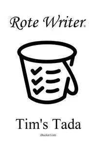 Tim's Tada - Writer Rote