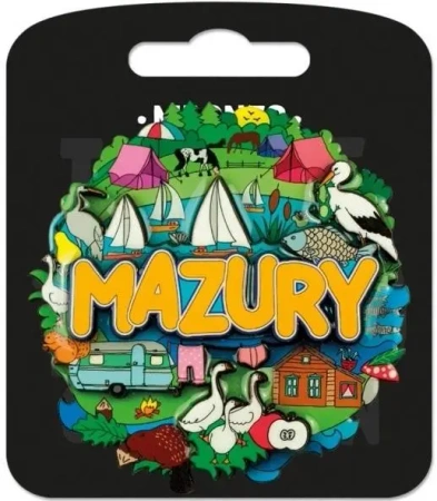 Magnes I love Poland Mazury ILP-MAG-C-MAZ-07 - Pan Dragon