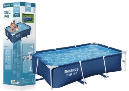 Basen ogrodowy Stelażowy 259x170x61cm - Bestway