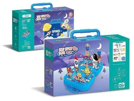 Klocki do wkręcania z walizką - ADAR