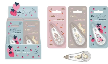 Korektor w taśmie 4m Cute Girl mix - INTERDRUK