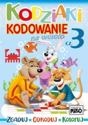 Kodziaki. Kodowanie na wesoło cz.3 - Wydawnictwo NIKO