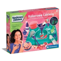 Naukowa zabawa. Kolorowe lakiery - Clementoni