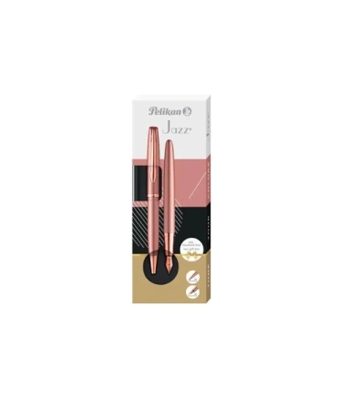 Pióro wieczne Jazz Noble Elegance + długopis Rose - PELIKAN