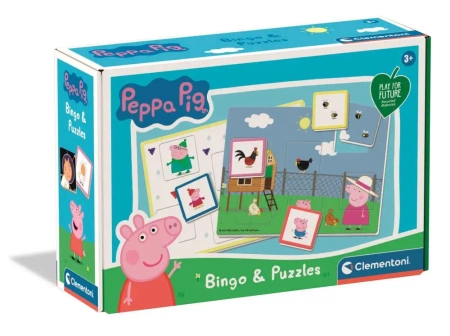 Gra Bingo świnki Peppy 16737 - Clementoni