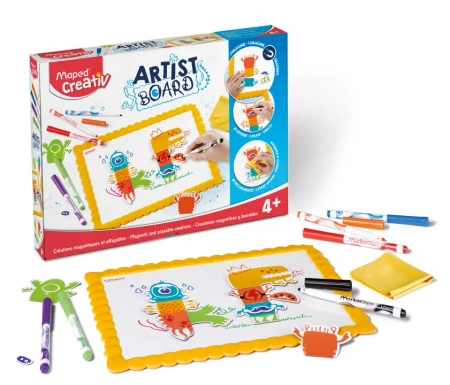 Tablica biała magnetyczna suchościeralna Creativ - Maped