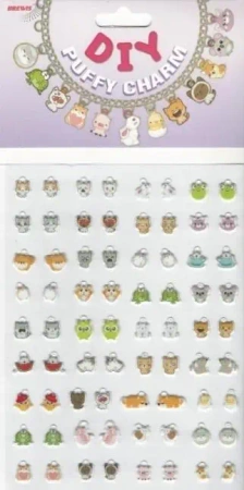 Bransoletka z wypukłych naklejek DIY - Brewis