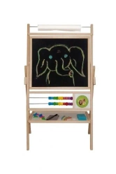 Tablica obrotowa z 2 -rzędowym liczydłem naturalna - 3toysm