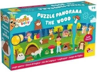 Carotina Baby - Puzzle panorama Las - Lisciani