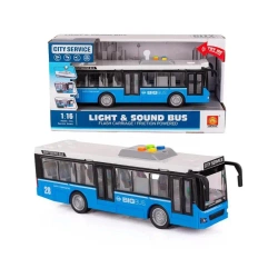 Autobus otwierane drzwi światło i dźwięk MIX - Lena