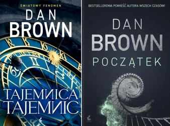 ZESTAW 2W1 Tajemnica tajemnoc + Początek Dan Brown - Dan Brown