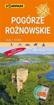 Mapa turystyczna - Pogórze Rożnowskie lam. w.2022 - praca zbiorowa