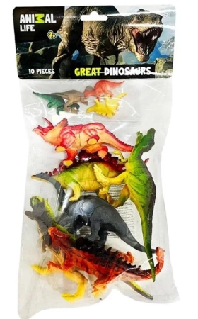 Figurki dinozaury 10szt - Quint