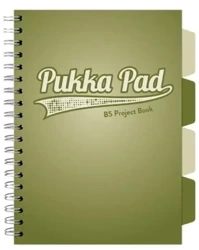 Kołozeszyt Pukka Pad B5 Project Book Olive Green oliwkowy - Pukka Pads