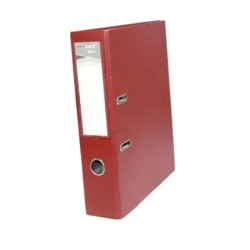 Segregator A4 z okuciem 7,5cm bordowy - Penword