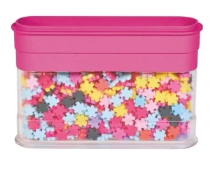 Puzzle 750 Pixelki Jixelz Mityczne stworzenia - Fat Brain Toy Co