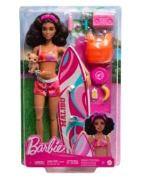 Lalka Barbie Surferka z akcesoriami - Mattel
