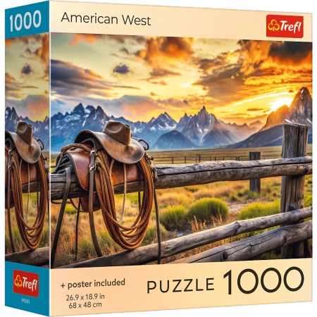 Puzzle 1000 USA Collection: America West TREFL
