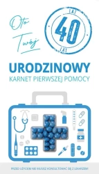 Karnet urodziny 40 - .