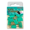 Klipsy do papieru Penmate Turkusowy 19 mm TT8323