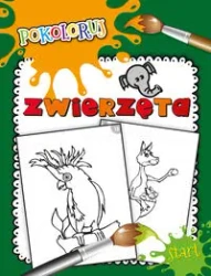 Pokoloruj. Zwierzęta - praca zbiorowa