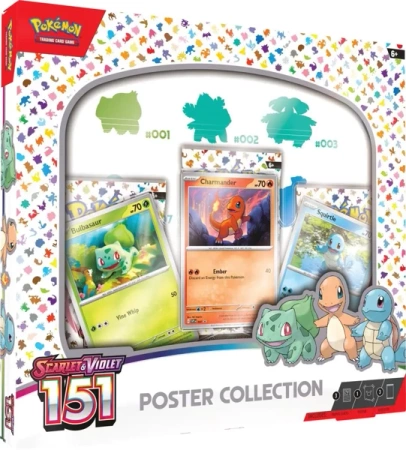 Pokemon TCG: Scarlet and Violet 151 Poster Collection - The Pokemon Company International (Y)