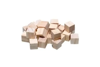 Kostki drewniane naturalne 1,5cm 21szt - Brewis