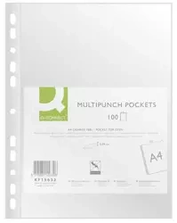 Koszulka A4 PP groszkowa (100szt) - Q-Connect