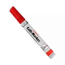 Marker wodoodporny, czerwony