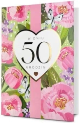 Karnet B6 Urodziny 50 - Pan Dragon