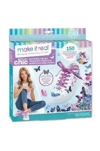 Ozdoby na buty Sticker Chic Buterfly - Make It Real